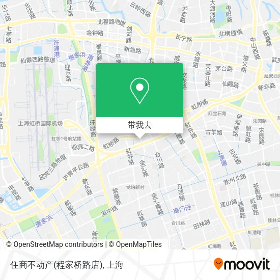 住商不动产(程家桥路店)地图