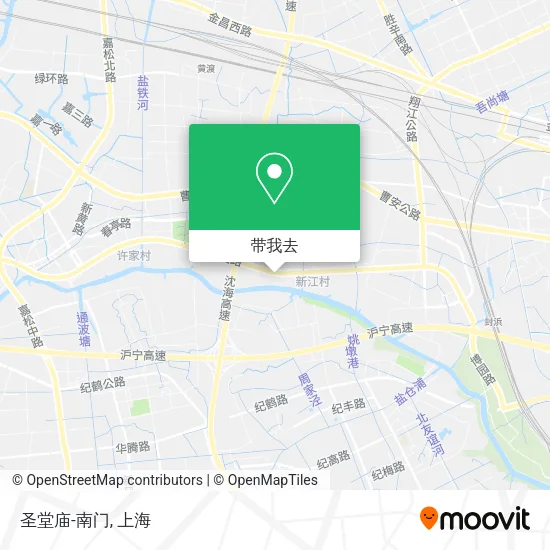 圣堂庙-南门地图