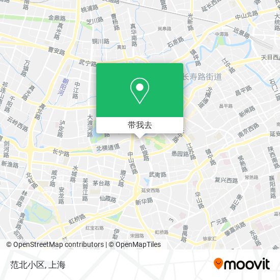 范北小区地图