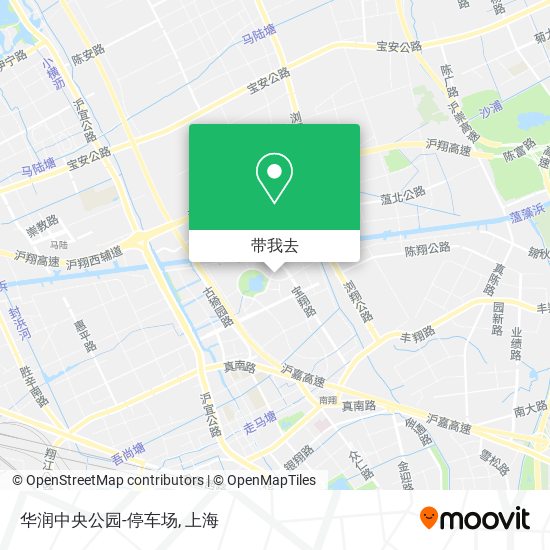 华润中央公园-停车场地图