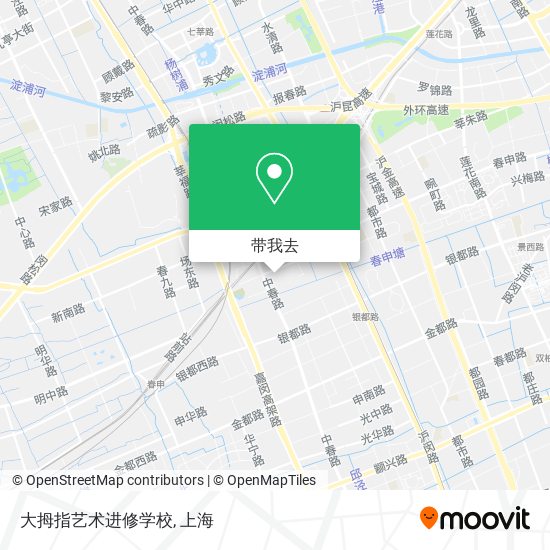 大拇指艺术进修学校地图