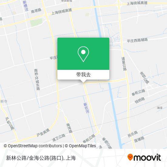 新林公路/金海公路(路口)地图