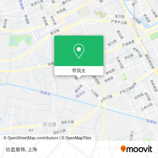 欣盈服饰地图