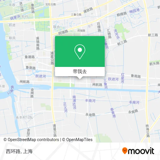 西环路地图