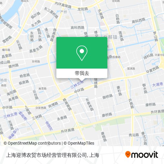 上海迎博农贸市场经营管理有限公司地图