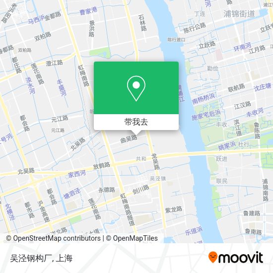 吴泾钢构厂地图