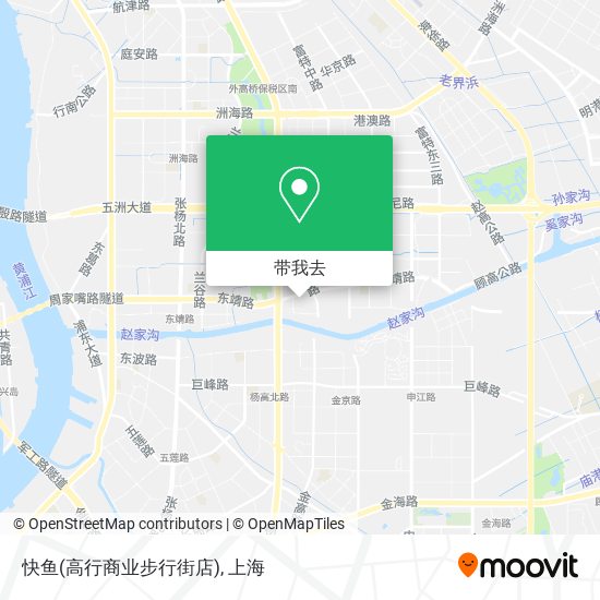 快鱼(高行商业步行街店)地图