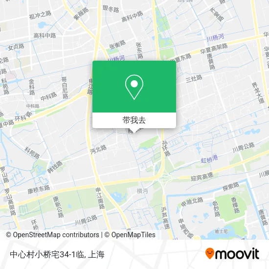中心村小桥宅34-1临地图