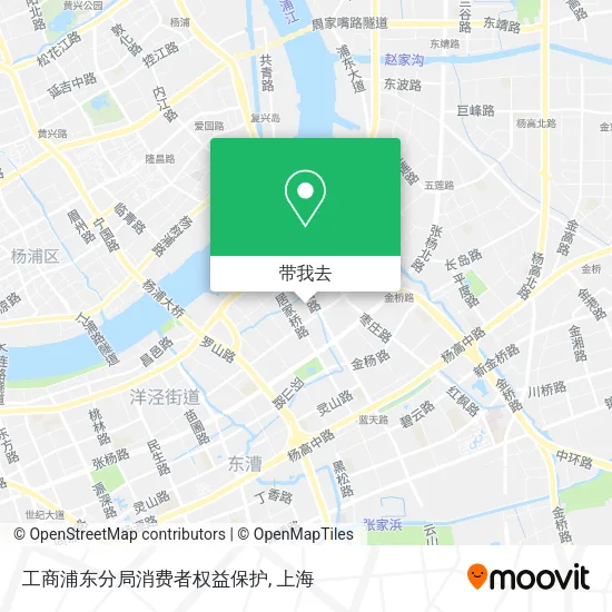 工商浦东分局消费者权益保护地图