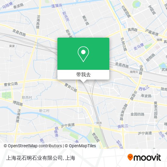 上海花石纲石业有限公司地图