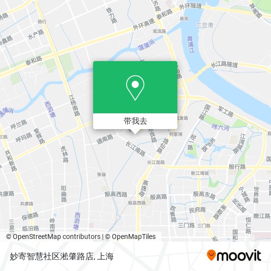 妙寄智慧社区淞肇路店地图