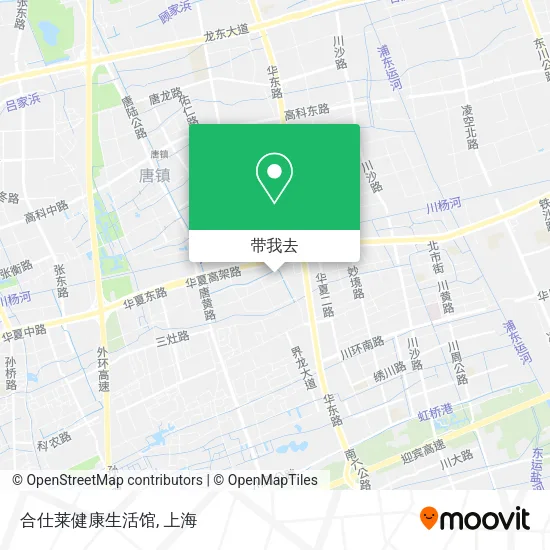 合仕莱健康生活馆地图