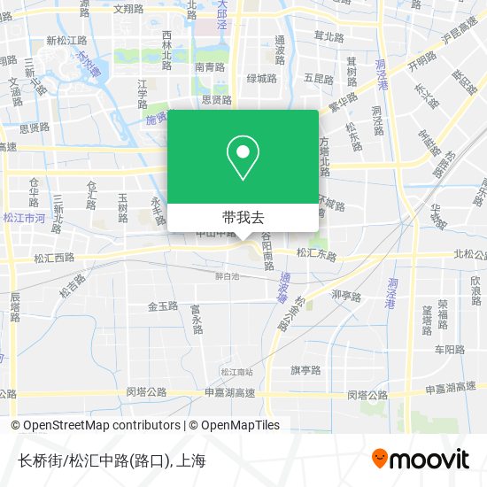 长桥街/松汇中路(路口)地图