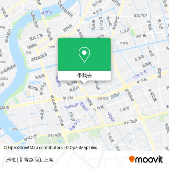 雅歌(高青路店)地图