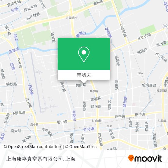 上海康嘉真空泵有限公司地图