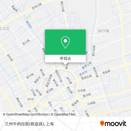 兰州牛肉拉面(棋盘路)地图