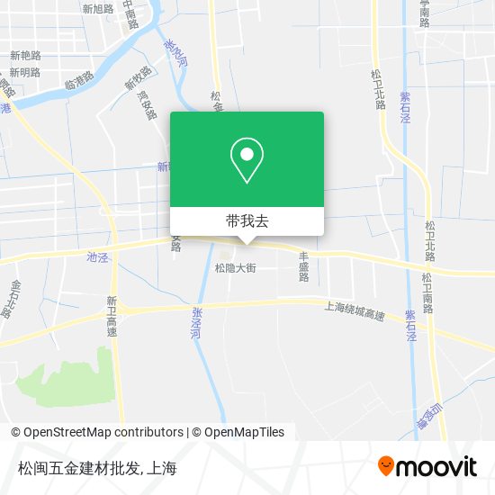 松闽五金建材批发地图