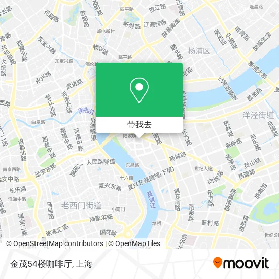 金茂54楼咖啡厅地图