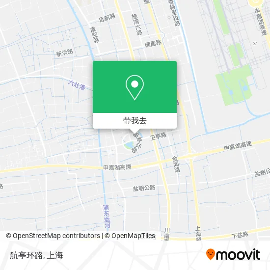 航亭环路地图