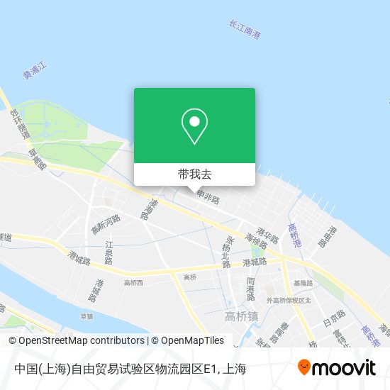 中国(上海)自由贸易试验区物流园区E1地图
