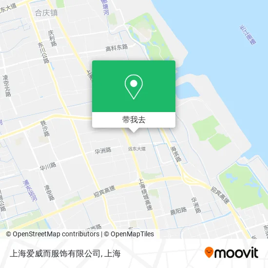 上海爱威而服饰有限公司地图