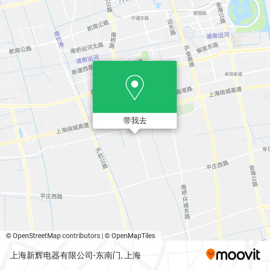 上海新辉电器有限公司-东南门地图