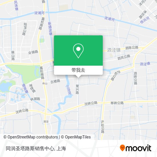 同润圣塔路斯销售中心地图