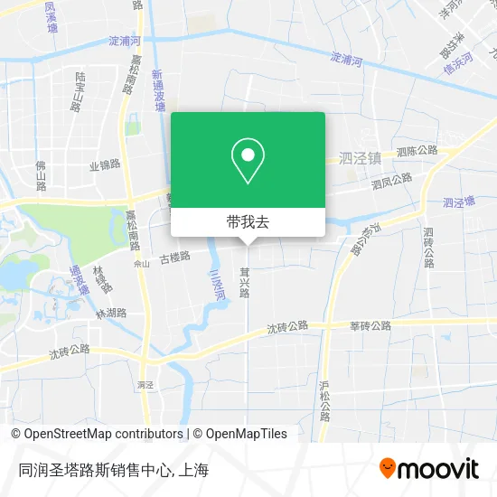 同润圣塔路斯销售中心地图