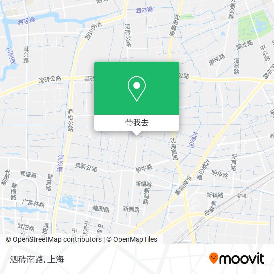 泗砖南路地图