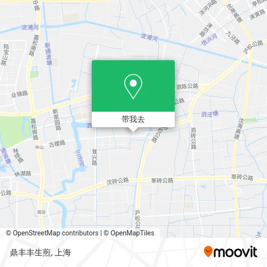 鼎丰丰生煎地图