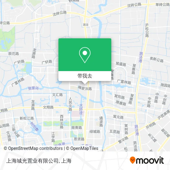 上海城光置业有限公司地图