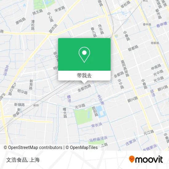 文浩食品地图