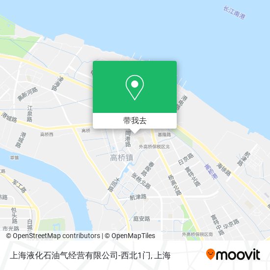 上海液化石油气经营有限公司-西北1门地图