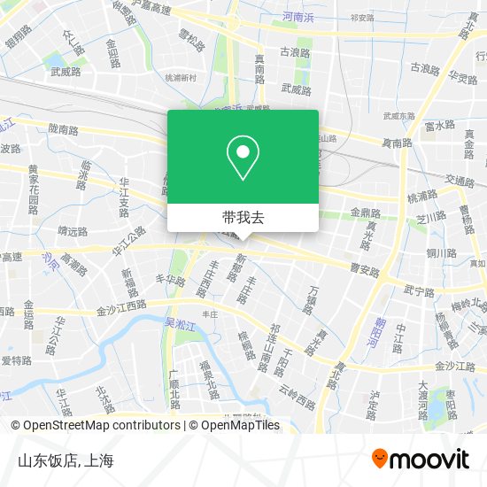山东饭店地图