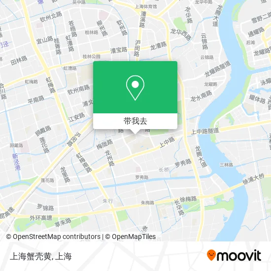 上海蟹壳黄地图