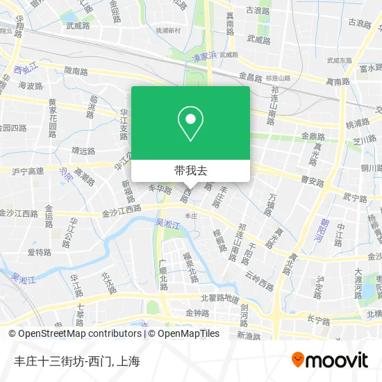 丰庄十三街坊-西门地图