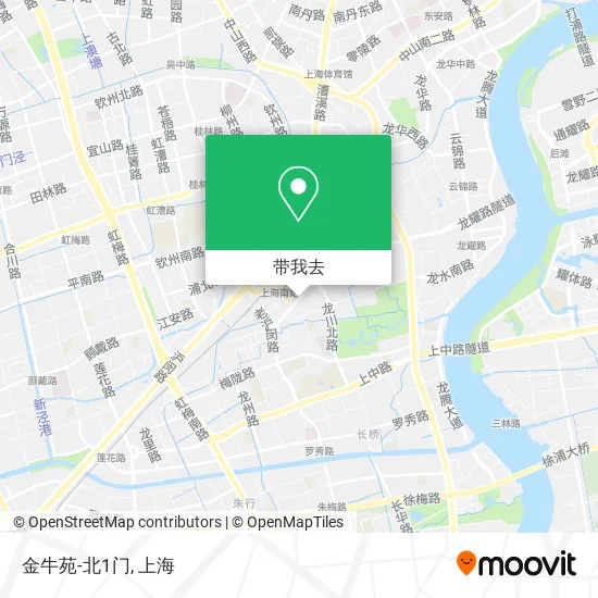 金牛苑-北1门地图