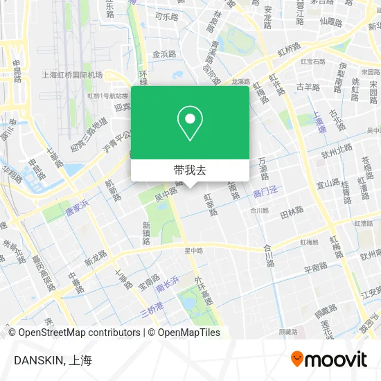 DANSKIN地图