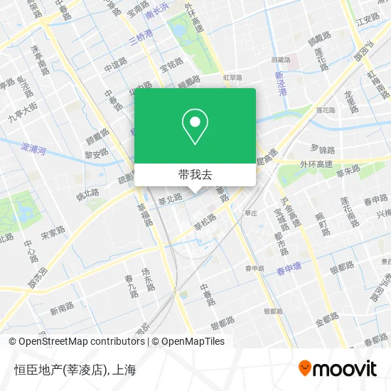 恒臣地产(莘凌店)地图