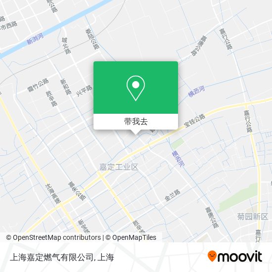 上海嘉定燃气有限公司地图
