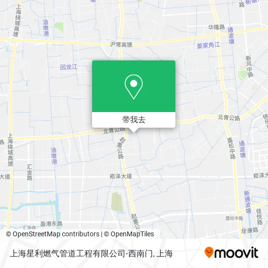 上海星利燃气管道工程有限公司-西南门地图