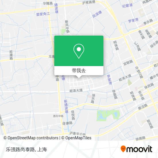 乐强路尚泰路地图