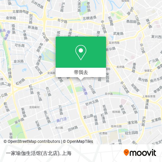 一家瑜伽生活馆(古北店)地图