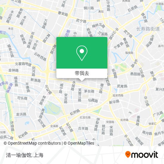 清一瑜伽馆地图