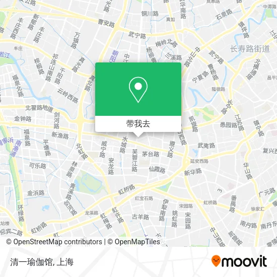 清一瑜伽馆地图