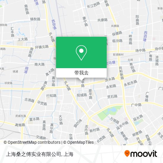 上海桑之傅实业有限公司地图