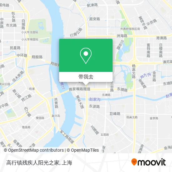 高行镇残疾人阳光之家地图