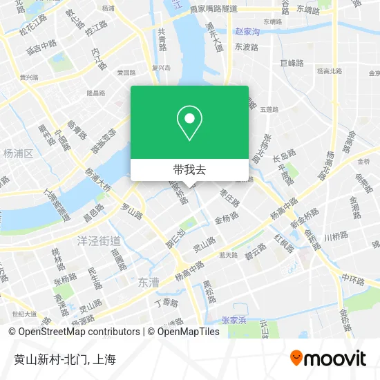 黄山新村-北门地图