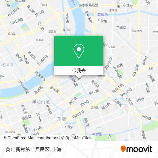 黄山新村第二居民区地图