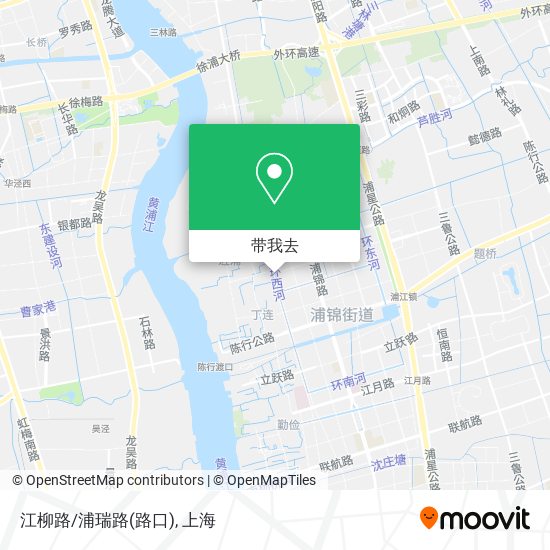 江柳路/浦瑞路(路口)地图